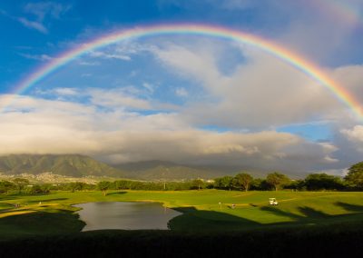 Golf Under the rainbow
